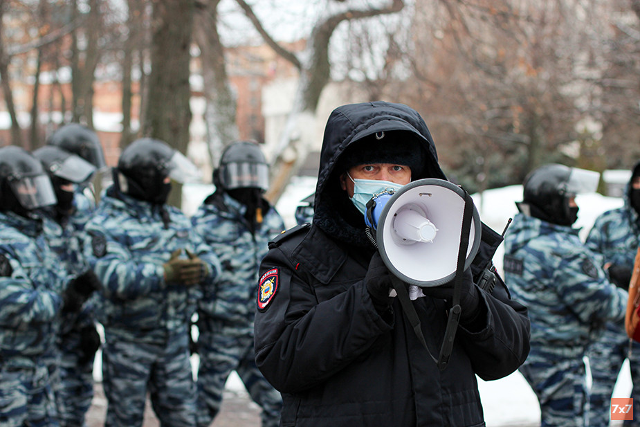 День, когда вышла гулять полиция. Как прошли протесты 31 января в российских регионах