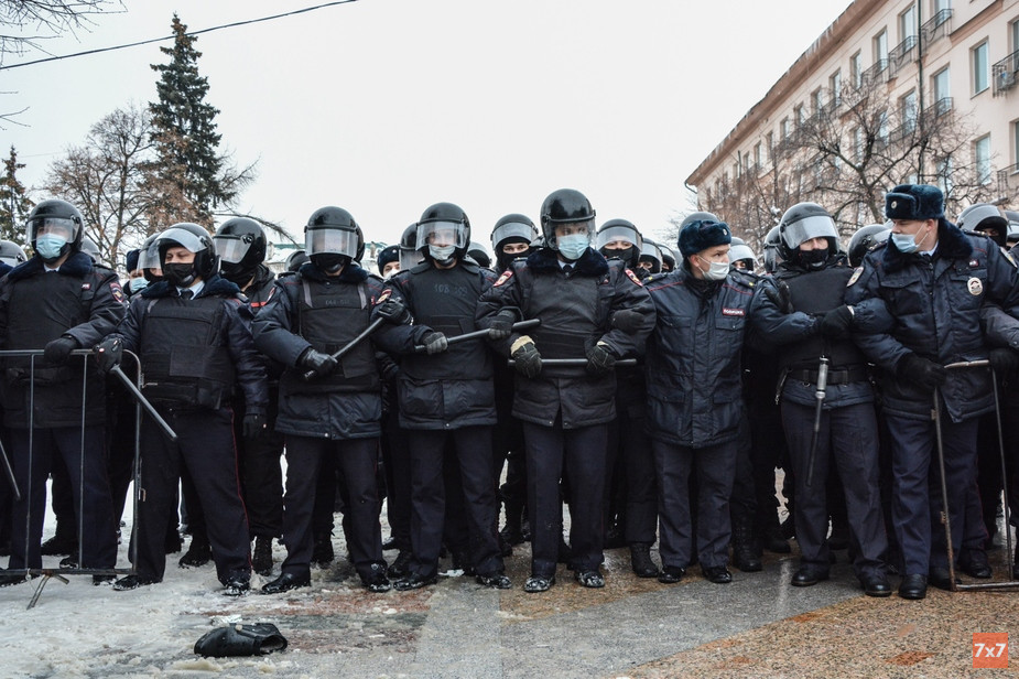 Полиция Пензы потребовала компенсацию в 890 тысяч рублей с организаторов акции в поддержку Навального