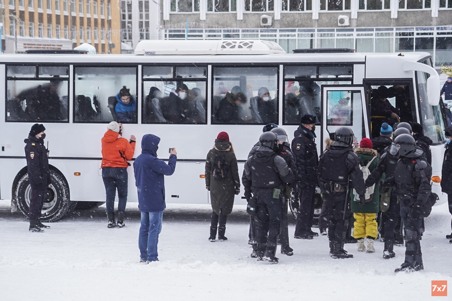 МВД Сыктывкара получило представление от прокуратуры за незаконное удержание участников акции 31 января