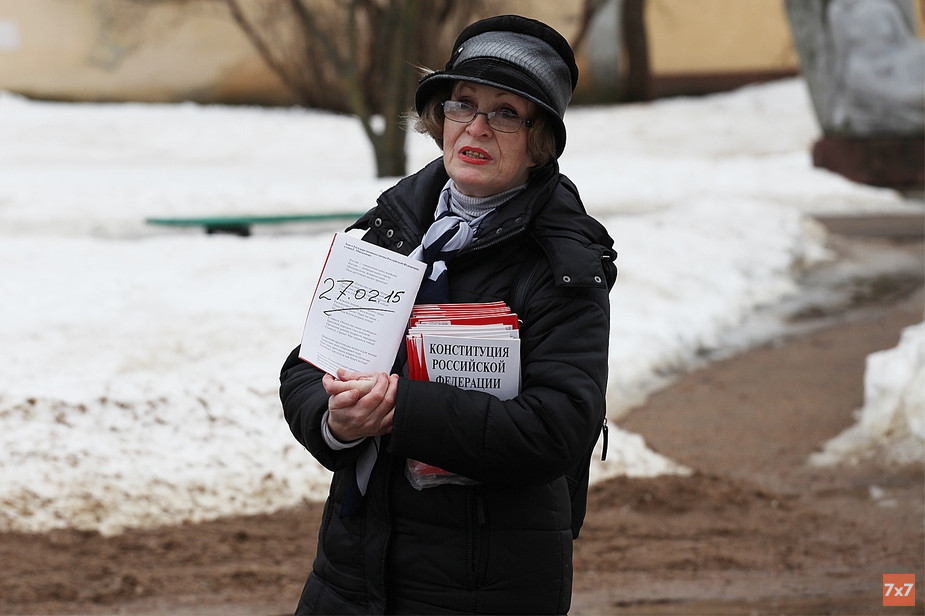 В Смоленске арестованная за акцию в поддержку Навального пенсионерка объявила голодовку