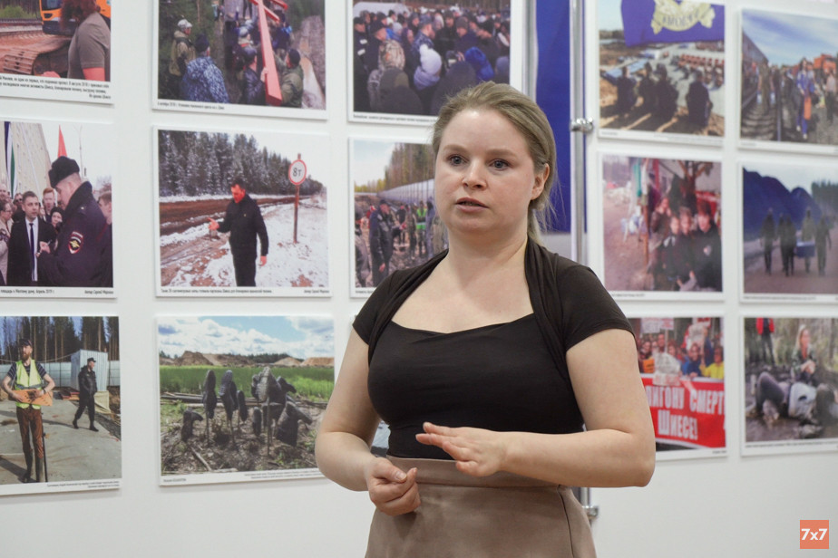 В Коми открылась выставка о протесте на Шиесе