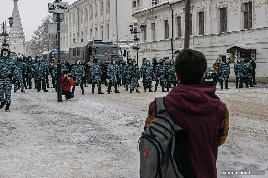Полиция в Ярославле собралась взыскать с активистов полмиллиона рублей за работу на акции в поддержку Навального 